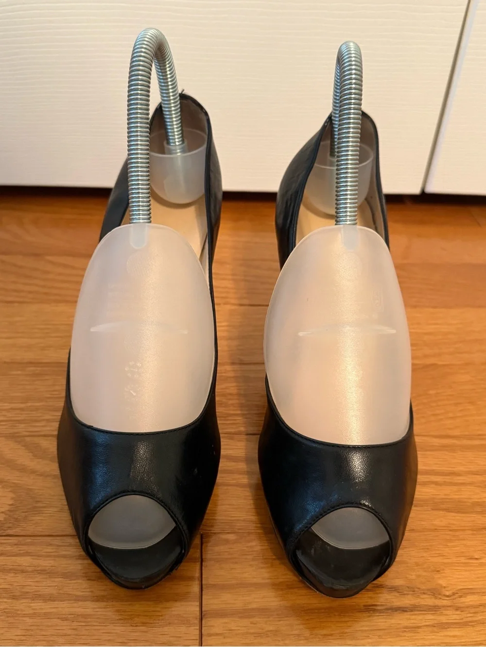 Christian Louboutin Very Prive Peep Toe Heels in Black